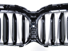 Glossy Black Front Kidney Grille Grill for BMW 5 Series G30 LCI 2021-2023 W/ Camera fg112
