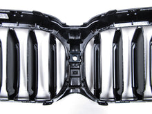 Glossy Black Front Kidney Grille Grill for BMW 5 Series G30 LCI 2021-2023 W/ Camera fg112