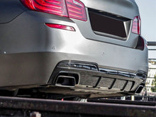 Gloss Black Rear Bumper Diffuser for for BMW 5-Series F10 Sedan M-Sport 2012-2016 di100