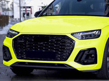 Front Bumper Fog Light Grille Covers For Audi Q5 / SQ5 2021-2025