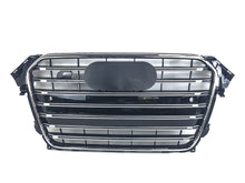 Chrome S4 Style Front Bumper Grille For Audi A4 S4 B8.5 2013–2016 Replacement