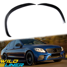 Front Bumper Canards Air Vent Trim for Mercedes W205 S205 C205 AMG-Line 2019-2021 pz53