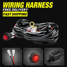 2x 6" LED Work Light Bar Spot Pods Amber Fog Lamp Offroad Drving Trcuk & Wiring