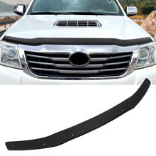 Dark Black Bonnet Protector Tinted For Toyota Hilux 2011 2012 2013 2014 SR SR5