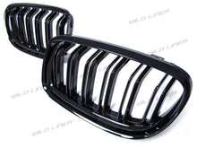 Gloss Black Front Kidney Grill For 2009-2011 BMW 3-Series E90 Sedan LCI fg32