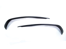 Matte Black Front Bumper Splitters Side Canards for Mercedes CLA C117 AMG Pack 2013-2016 pz17