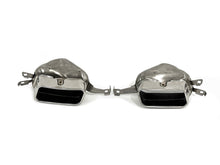 Chrome Quad Exhaust Tips Replace for BMW 760 F01 F02 M-Sport 2009-2015