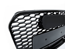 Glossy Black Front Mesh Grille Grill For Audi A6 S6 C7 2012-2015 fg66