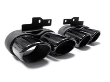 Rear Diffuser W/ Black Exhaust Tips For Audi A6 C8 S6 S-Line 2019-2023 di133