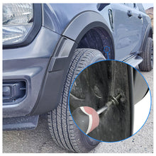 6pcs Fender Flares Wheel Arch Guard w/o Sensor Cutout For Ford Ranger Next Gen 2022-2025 XL XLT XLS