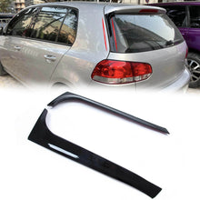 Glossy Black Rear Window Side Spoiler Wing For VW Golf 6 MK6 TSI TDI vw5 ( NOT FIT GTI)