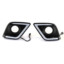 2x DRL For Toyota Hilux Revo 2015 2016 LED Daytime Running Light Fog Lamp Turn