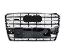 For 2015-2018 Audi A8 W12 Chrome Front Bumper Grille Mesh Grill