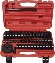 52Pc Bearing Seal Ring Driver Tool Kit Bushing Bearing Hydraulic Press 18-65mm