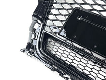 Gloss Black Mesh Honeycomb Front Grill For Audi A3 S3 8V 2013–2016 Replacement