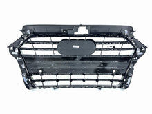 Chrome S3 Style Front Grille For Audi A3 S3 8V 2017–2020 Front Bumper Grill