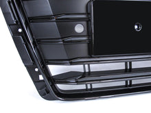 Gloss Black S4 Style Front Bumper Grille For Audi A4 S4 B9 2017–2019