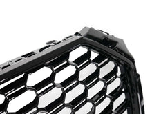 RS4 Style Honeycomb Front Bumper Grille For Audi A4 S4 B9 2017–2019