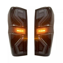 Smoke Black Sequential LED Tail Lights Lamp for Isuzu D-Max DMax 2019-2024