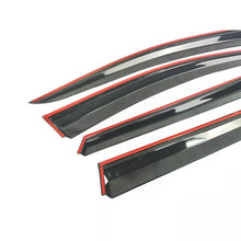 Stainless Steel Tinted Weather Shields Window Visor for Hyundai Santa Fe 19-23