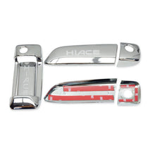3pcs Chrome Door Handle Covers For Toyota Hiace Commuter VAN 2005-2018