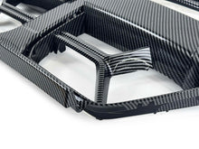 For 2021-2025 BMW M3 G80 M4 G82 G83 CSL Style Carbon Look Front Nose Grille w/ ACC
