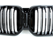 Gloss Black Front Kidney Grille for BMW X3 G01 X4 G02 w/o Camera 2022-2023 fg258
