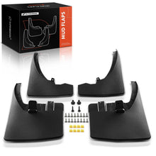 4pcs Front Rear Mud Flaps Splash Guards for Nissan Navara D40 2005-2012 PP+TPO