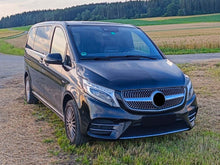 Chrome Diamond Front Bumper Grille For Mercedes V-Class W447 Pre-Facelift 2014–2019
