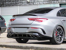 Gloss Black Rear Diffuser + Exhaust Tips for Mercedes CLA W118 C118 CLA35 CLA45 AMG 2020-2023 di115