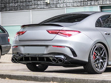 Gloss Black Rear Diffuser + Exhaust Tips for Mercedes CLA W118 C118 CLA35 CLA45 AMG 2020-2023 di115