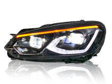 Full LED Headlights With Start-up Animation For Golf MK6 TSI TDI 2009-2013