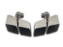 Square Exhaust Tips for Audi Q7 3.0L 2016–2019 Chrome Tail Pipe