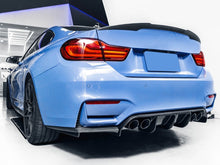 Carbon Look Rear Bumper Diffuser For BMW F80 M3 F82 F83 M4