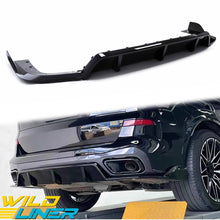 Gloss Black Rear Diffuser Lip for 2019+ BMW G05 X5 M Sport Bumper di119