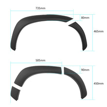 10pcs Slim Fender Flares Rear Front For Mitsubishi Pajero Sport QE QF 2015-2019 Wheel Arch Trim