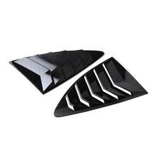 Gloss Black Rear Side Window Louver For Toyota 86 / Subaru BRZ 2012-2020