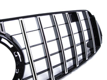 GT-R Chrome Front Upper Grill For Mercedes GLC X253 C253 2020-2022 LCI