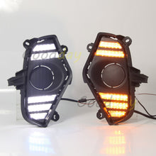 3Colors LED DRL for Toyota RAV4 2019-2024 Daytime Running Light w/ Turn Mustang Style