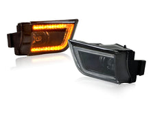 LED DRL For 2003-2005 Toyota 4Runner LED Fog Lights Front Bumper Lamps w/ Turn Signal