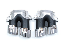 C43 AMG Style Rear Diffuser + Silver Exhaust Tips For Mercedes-Benz W205 C205 C300 C43 Coupe AMG 2015-2021