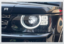 Pair LED Front Headlights For Land Rover Range Rover Sport L320 2006-2013 Head Lamp without AFS
