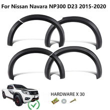 Full Set 6pcs Fender Flares Wheel Arches for Nissan Navara NP300 D23 2015-2020