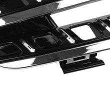 3 Fin Front Bumper Grille Chrome/Black For Mercedes Benz ML Class W164 2005-2008