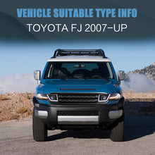 LED Headlights & Black Front Grille For 2007-2015 Toyota FJ Cruiser Pair