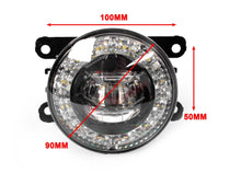 Pair LH+RH Fog Light Driving Lamp Halo LED For Holden Commodore VE S1 2006-2010