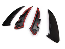Black Rear Bumper Side Vent Canards for Mercedes CLA C118 CLA200 CLA250 AMG 2020-2024