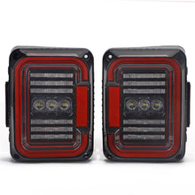 Rear Brake LED Tail Lights Stop Turn Signal Lamp for Jeep Wrangler JK JKU 2007-2018