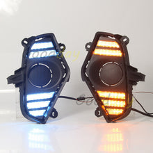 3Colors LED DRL for Toyota RAV4 2019-2024 Daytime Running Light w/ Turn Mustang Style