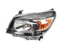 Pair LH+RH Head Light Lamp (Black) For Ford Ranger PK 2009-2011
